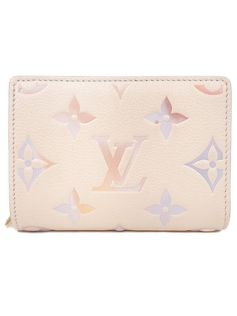 Louis Vuitton Monogram Empreinte Portefeuille Claire Bi fold Short Wallet